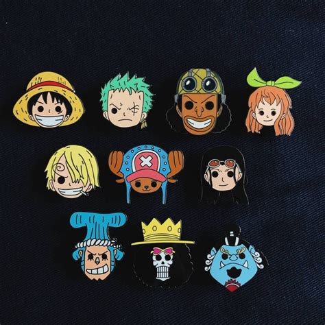 pin one piece|one piece pin sets.